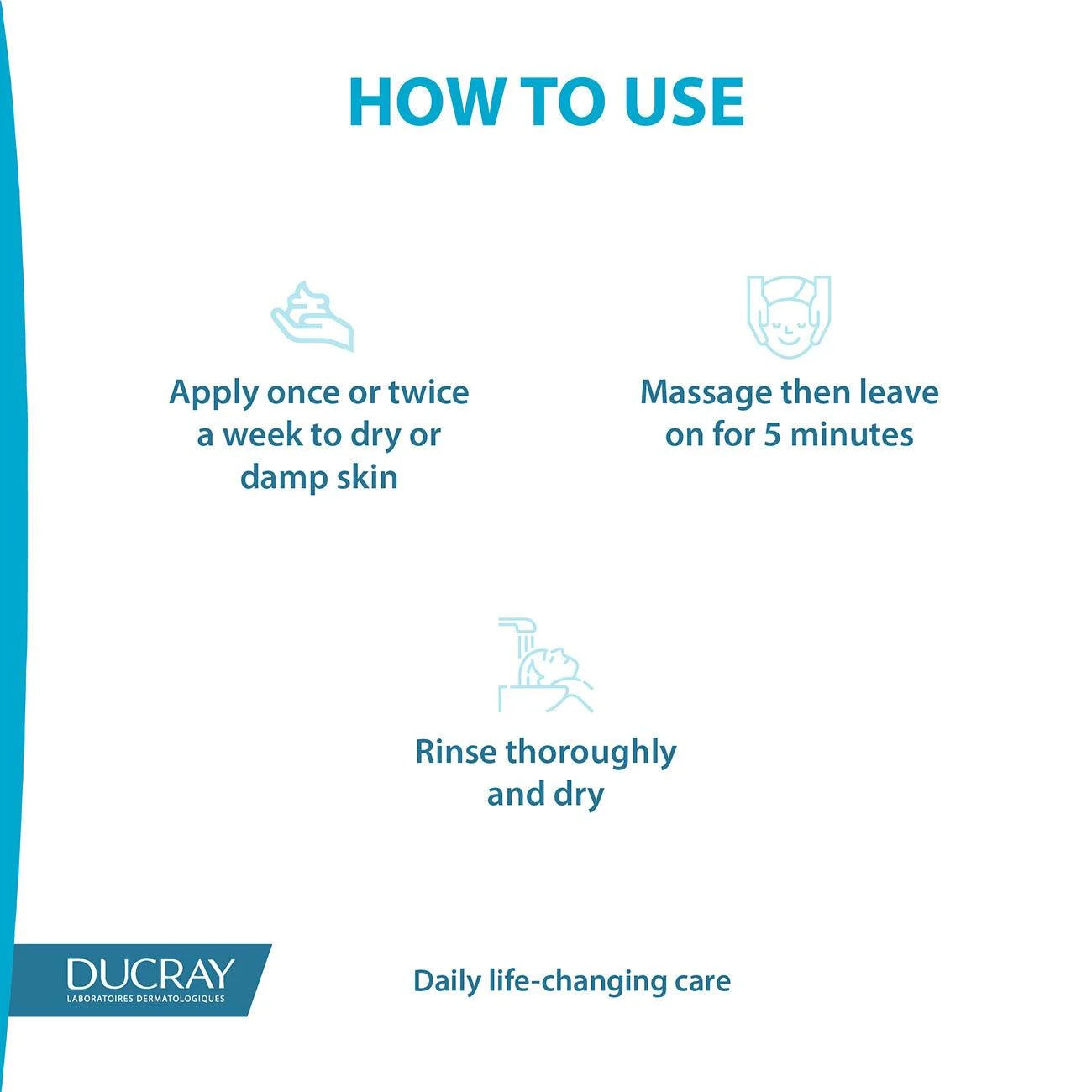 Ducray Keracnyl Deep Cleansing Mask | Exfoliates, Unclogs Pores, Reduces Oil and Blemishes | Ideal for Oily and Acne-Prone Skin-4