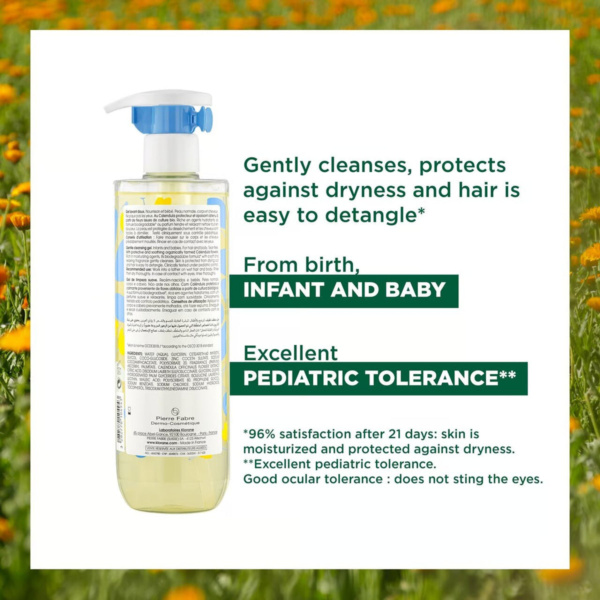 Klorane Baby Gentle Foaming Gel-2