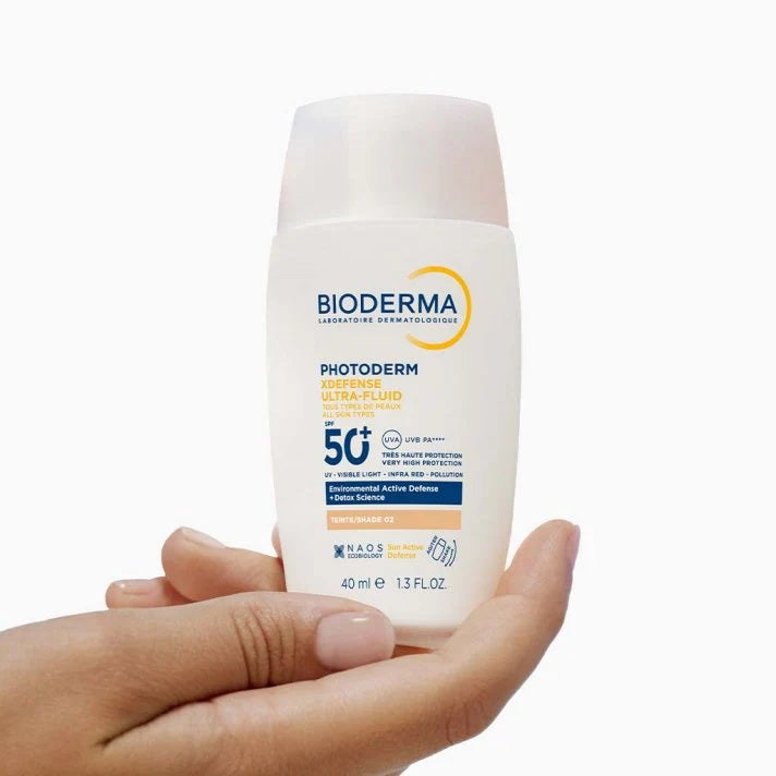 Bioderma Photoderm XDEFENSE SPF 50+ Ultra-Fluid Tinted Sunscreen Shade 02 and Shade 03 for All Skin Types 40ml-3