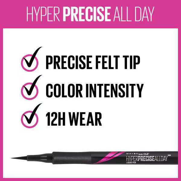 Maybelline Hyper Precise All Day Liquid Eyeliner – Smudge-Proof, Long-Lasting Precision-5