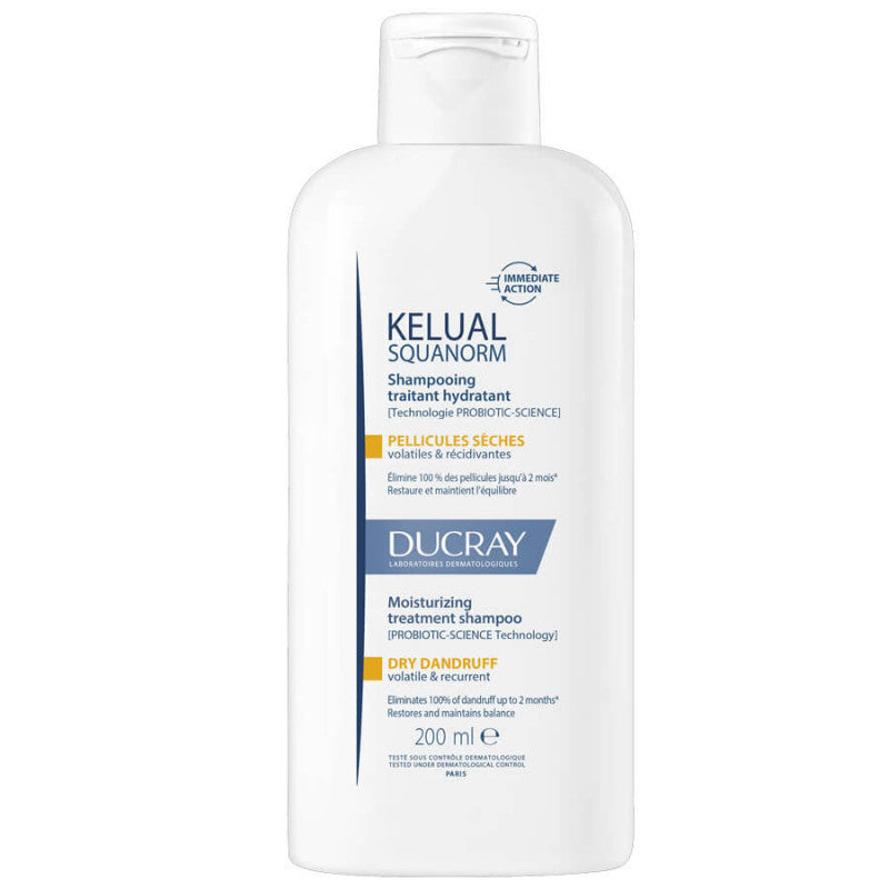 Ducray Kelual Squanorm Moisturizing Treatment Shampoo - Dry Dandruff-1