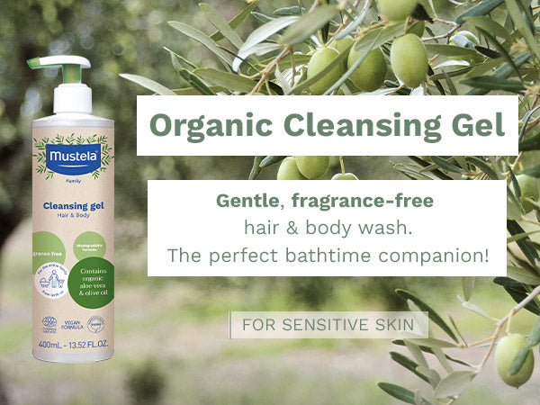Mustela Bio Organic Cleansing gel,Gel Lavant, Hair and Body - 400ml-4