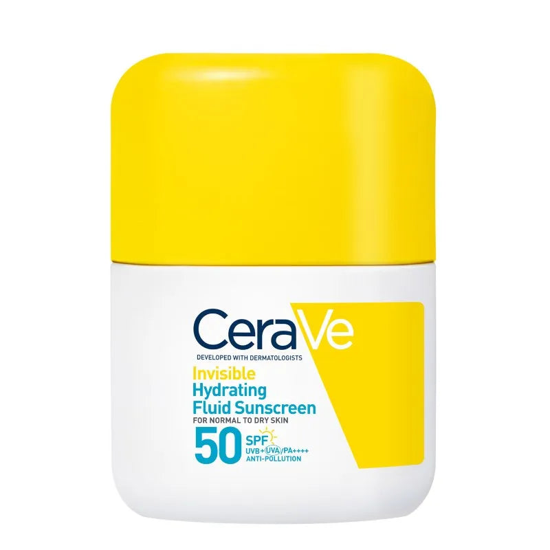 CeraVe Invisible Hydrating Fluid Sunscreen SPF50 50ml | Normal to Dry Skin