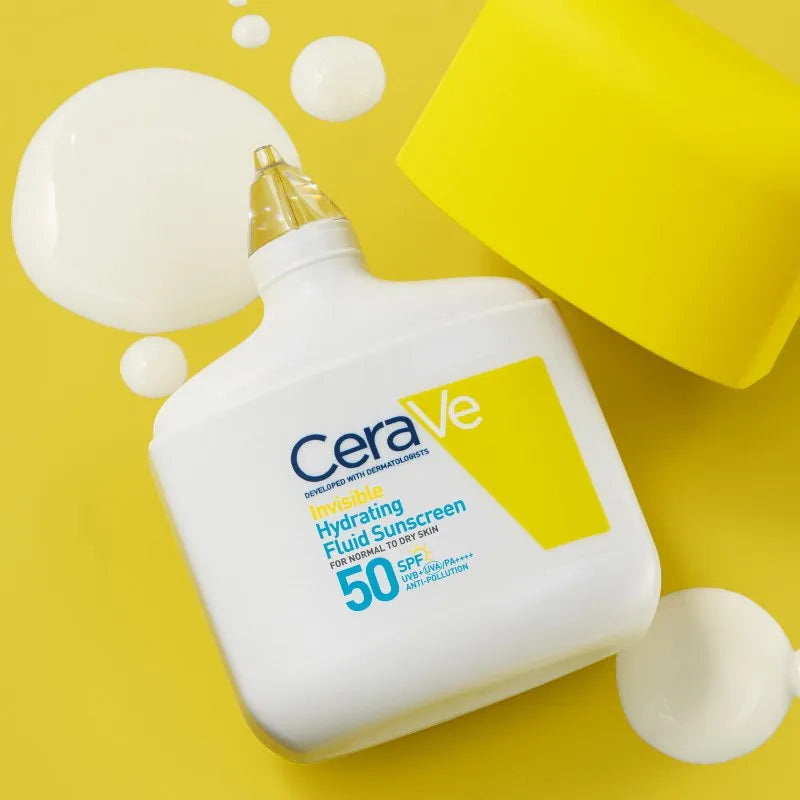 CeraVe Invisible Hydrating Fluid Sunscreen SPF50 50ml | Normal to Dry Skin