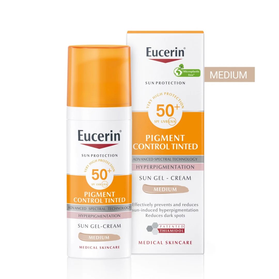 Eucerin Sun Pigment Control Tinted Medium SPF50+-2