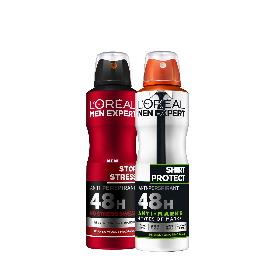 L’Oreal  Men Expert Spray Deodorant Duo – Any 2 for 20% Off-1