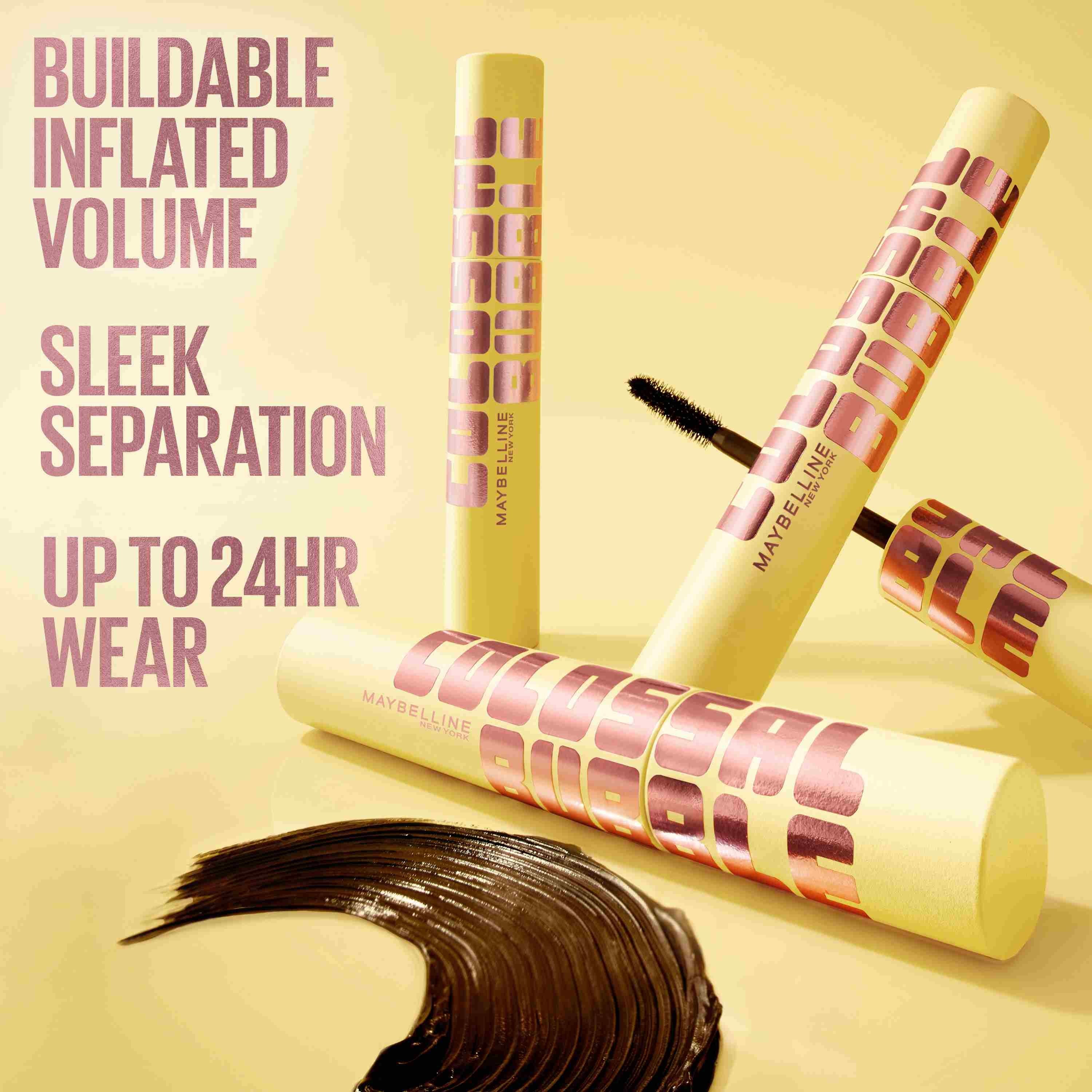 Maybelline Colossal Bubble Washable Mascara Volumizing Lash Lift Effect
