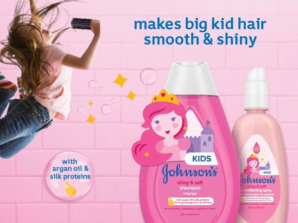 Johnson's Shiny & Soft Conditioning Spray-4