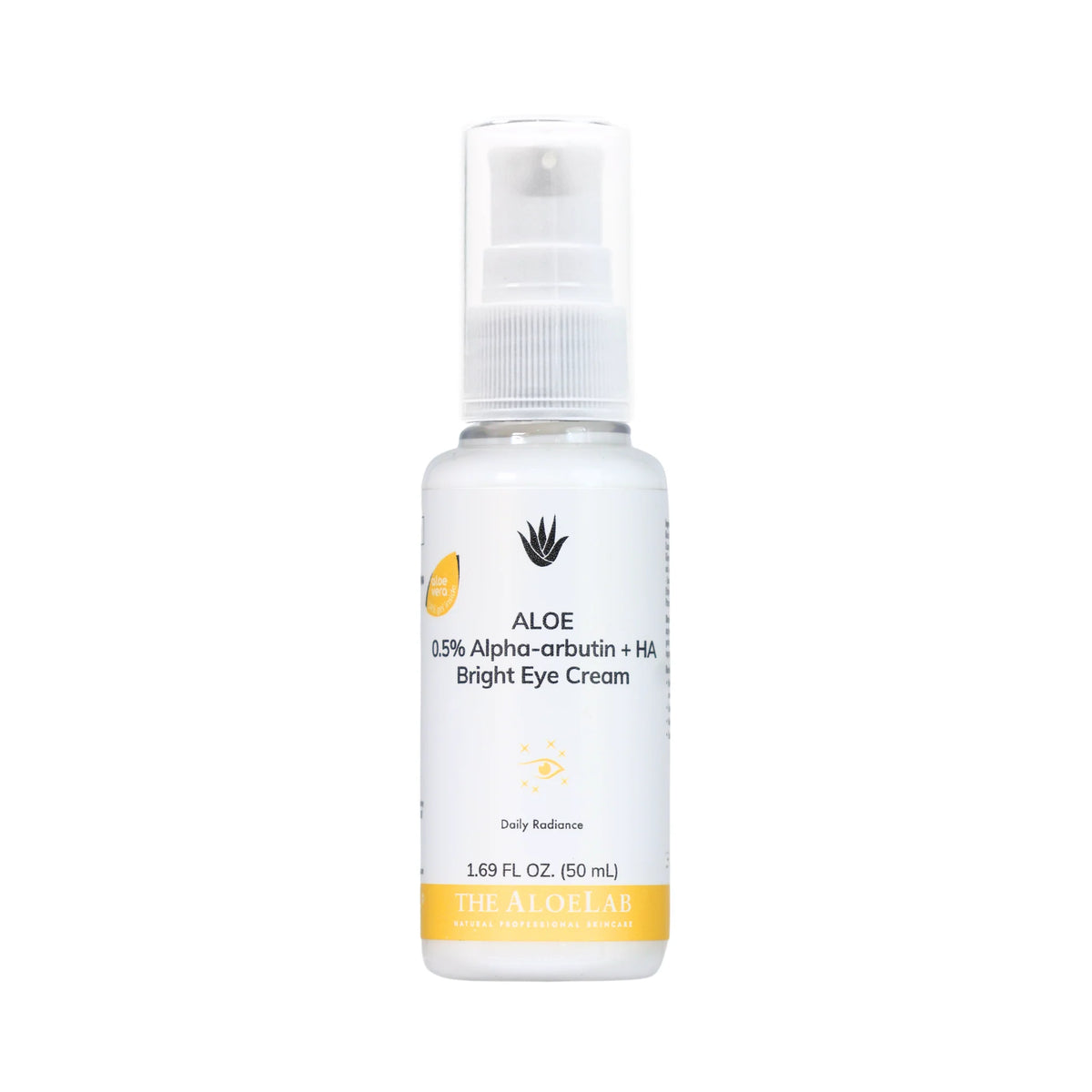 The AloeLab Aloe 0.5% Alpha-Arbutin + HA Bright Eye Cream 50 ml