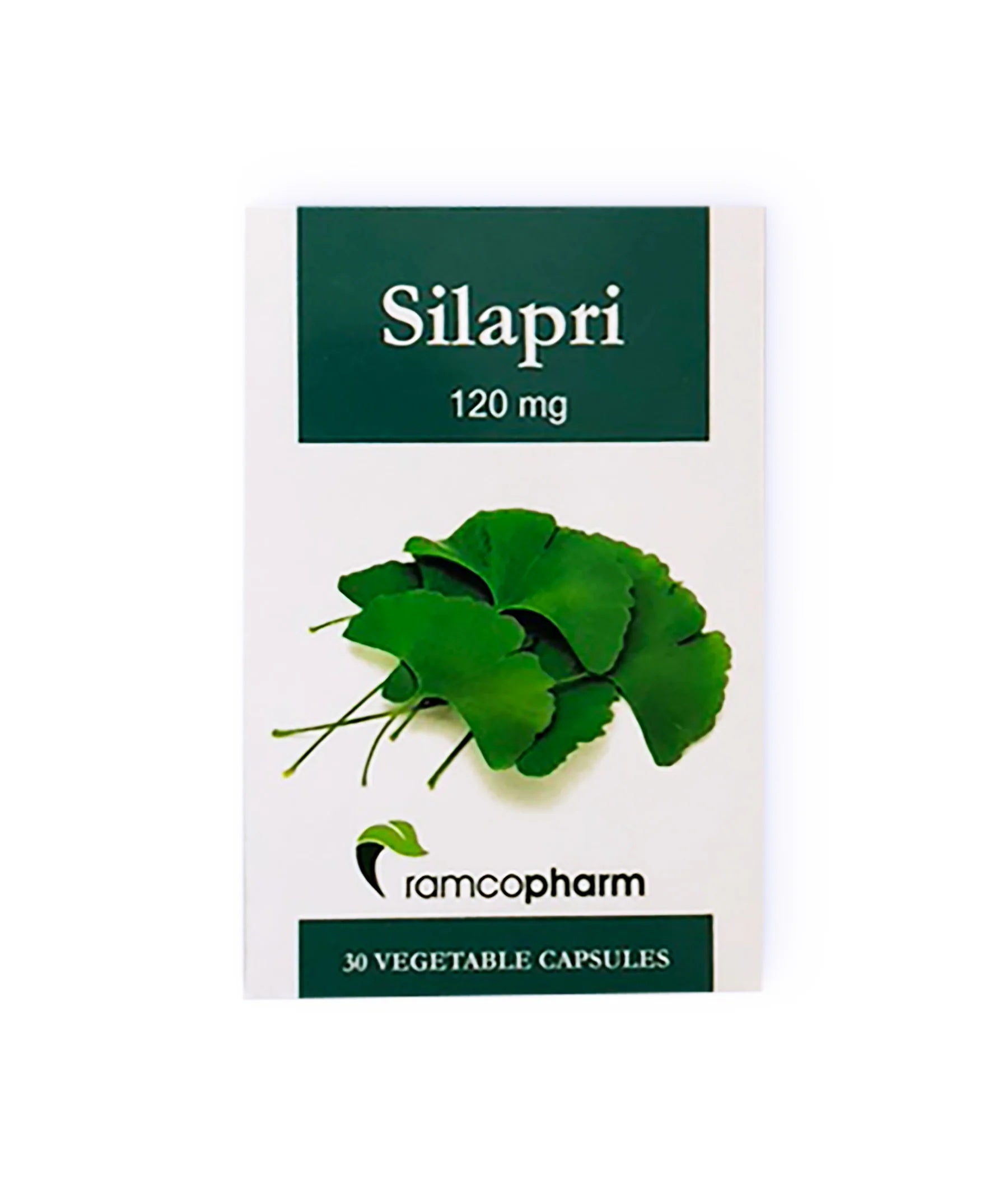 Silapri 120mg 30 Capsules – Ginkgo Biloba Extract for Memory, Focus, and Circulation Support-1