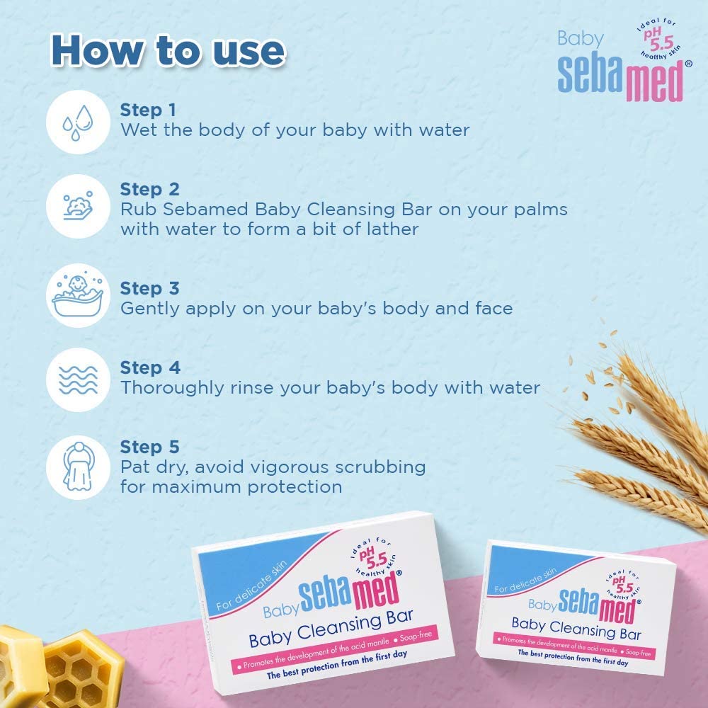 Sebamed Baby Cleansing Bar-5