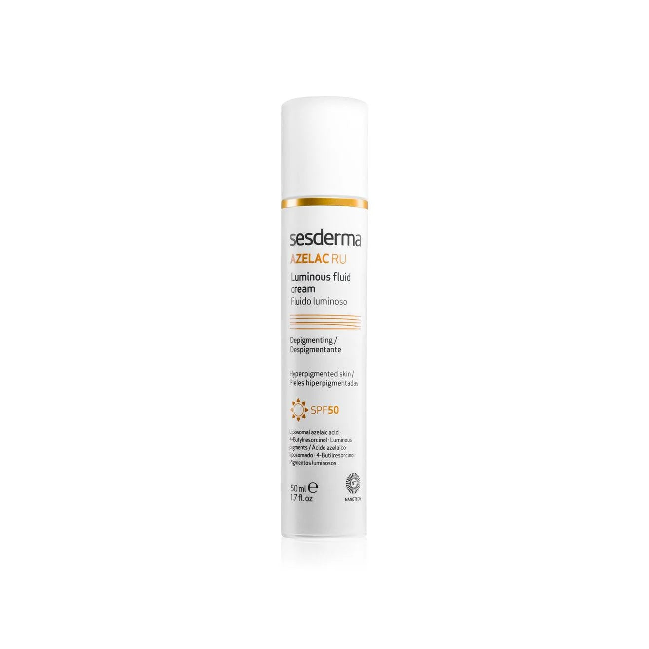 Sesderma Azelac RU Luminous Fluid Cream SPF50 – Brightening & Anti-Dark Spot Daily Protection 50ml-1
