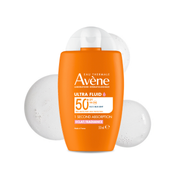 Avene Ultra Fluid Eclat Radiance SPF50+ Sunscreen 50ml | Ultra-Light Hydrating Tinted Sunscreen