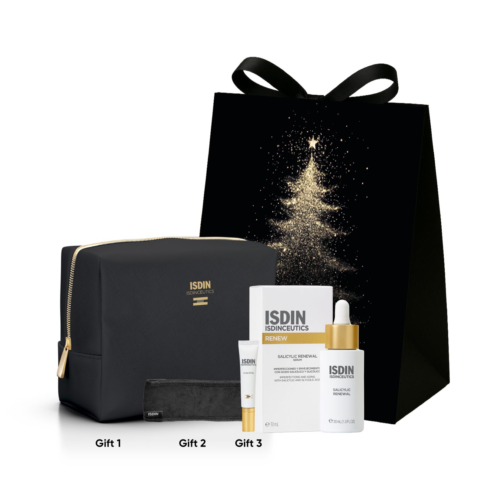 ISDIN Isdinceutics Salicylic Renewal Serum Anti Imperfections Gift Set with Free Gifts-1
