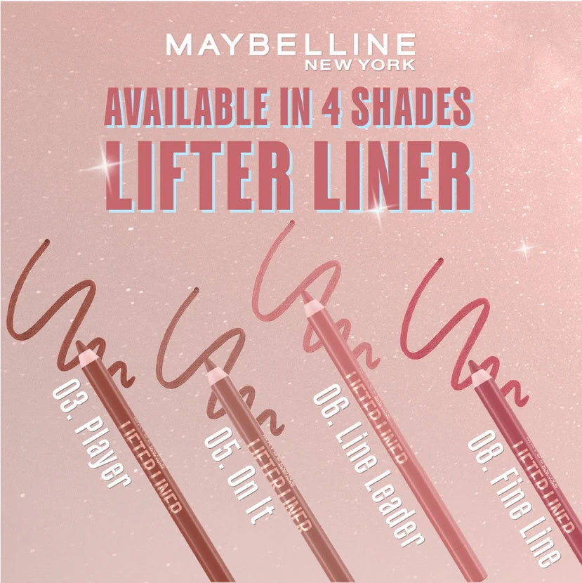 Maybelline Lifter Liner – Long-Wear Creamy Lip Liner with Sculpting Definition-4