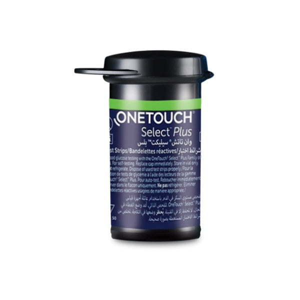 OneTouch Select Plus Blood Glucose Test Strips 50 Count – Accurate Results-2