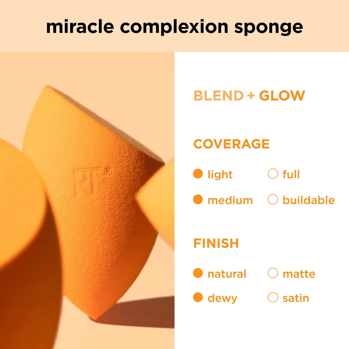 Real Techniques Miracle Complexion Sponge & Travel Case-4