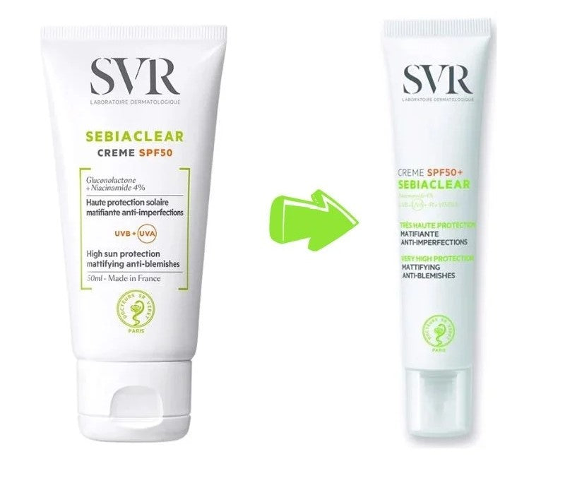 SVR Sebiaclear Cream SPF 50+ High Protection Sunscreen for Acne-Prone Skin - 40ml-2