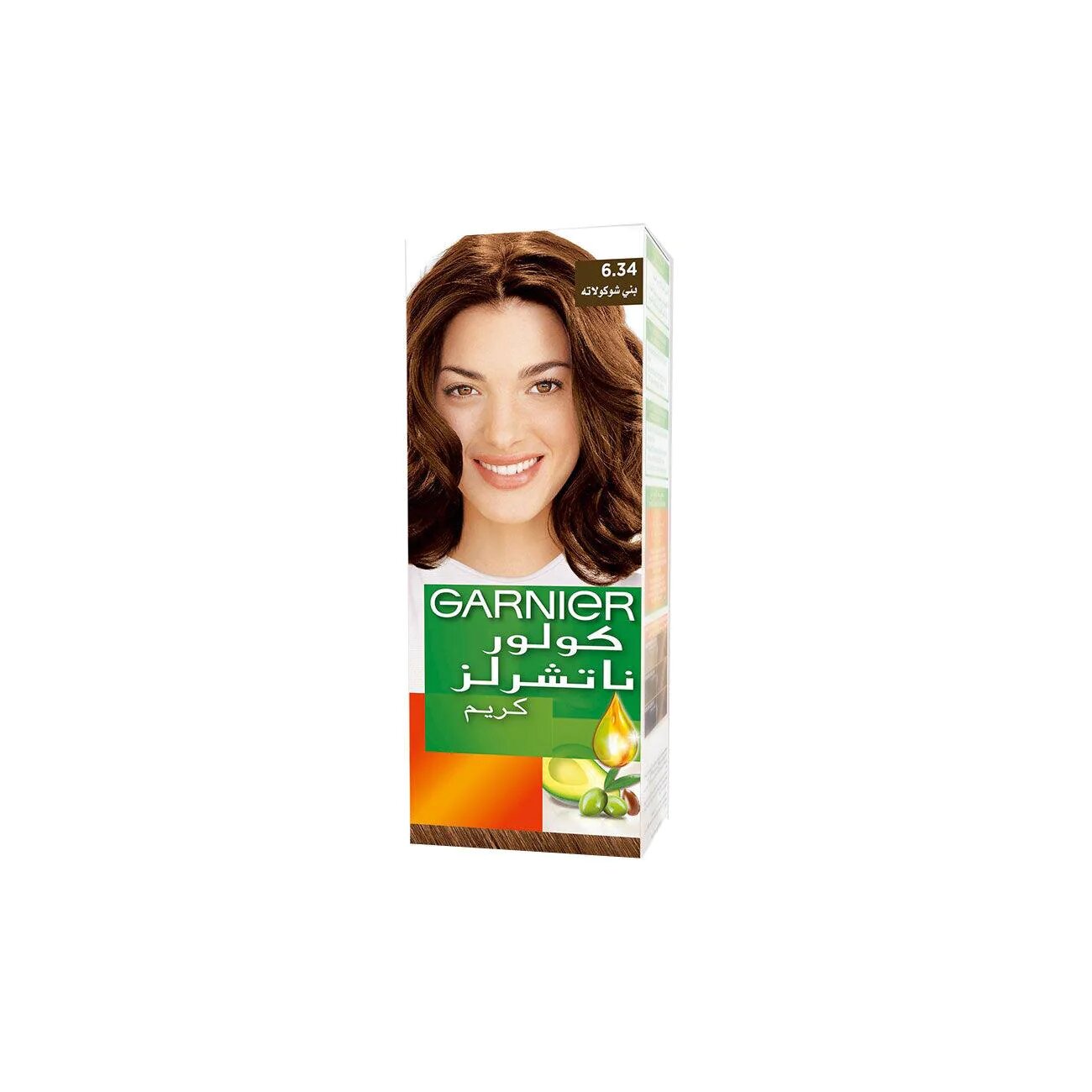 Garnier Color Naturals nourishing permanent hair color, Natural long lasting shiny color-18