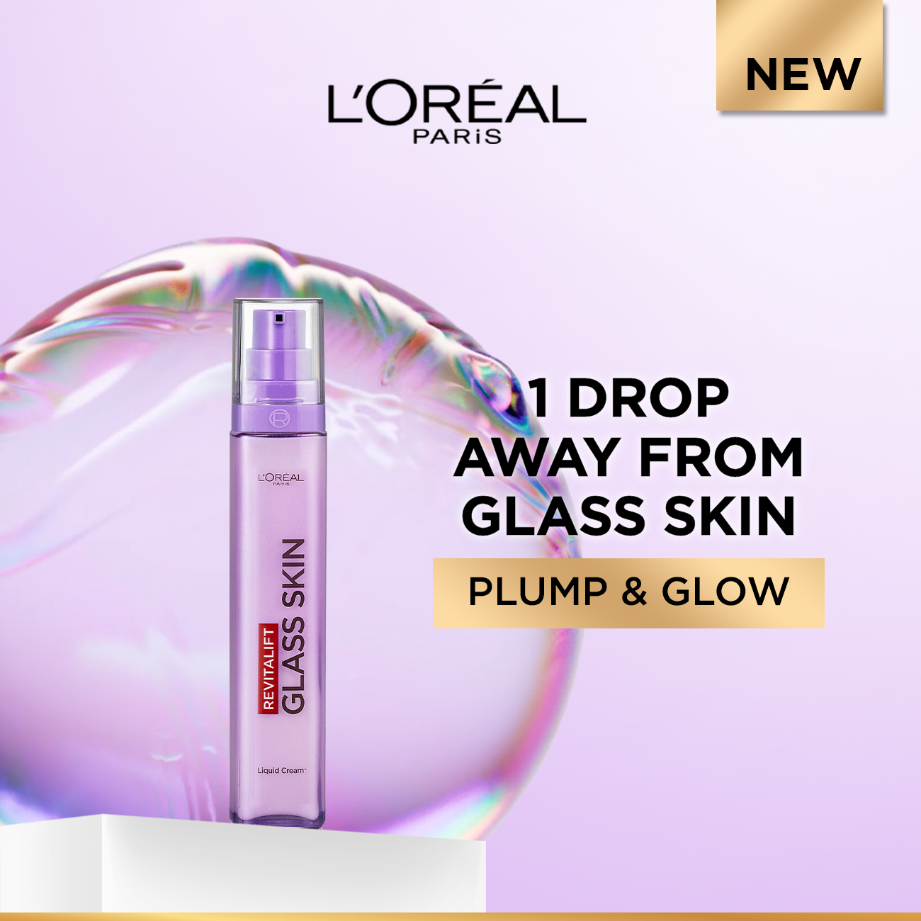 L’Oreal Paris Revitalift Glass Skin Liquid Cream 50ml