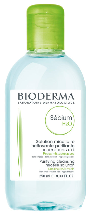 Bioderma Sebium H2O Micellar water Make-up Remover Cleanser-1