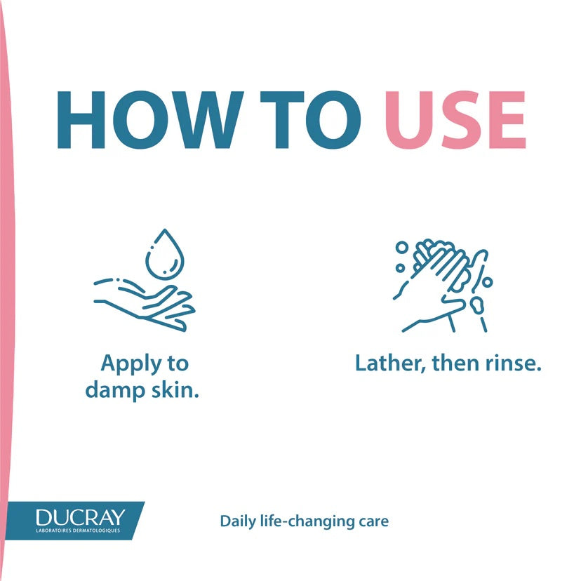 Ducray Ictyane Cleansing Shower Cream for Dry to Very Dry Skin – 200ml-3