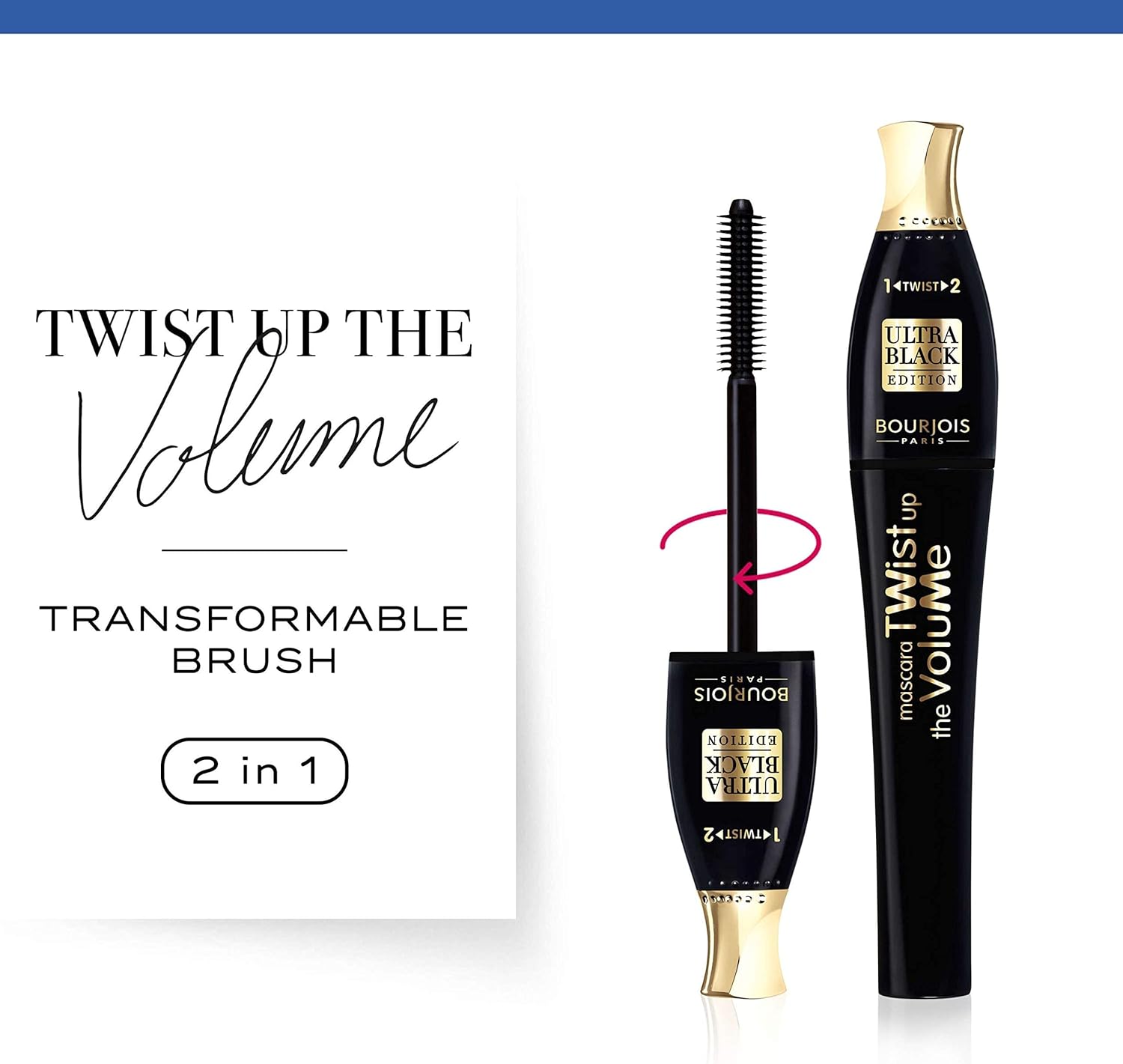 Bourjois Twist Up The Volume, Volumizing and Lengthening Mascara-3