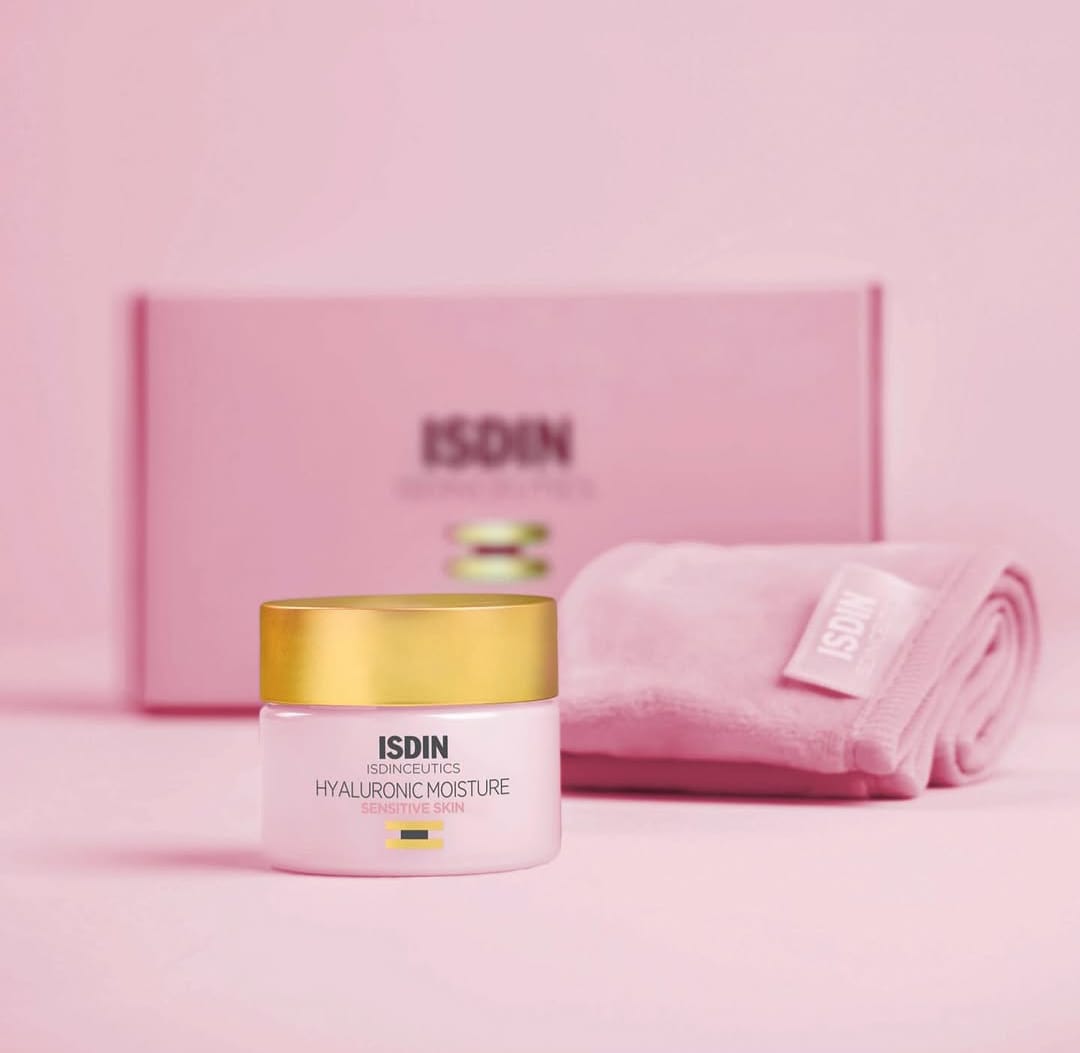 ISDIN Pink Hyaluronic Moisture Sensitive Skin + Free Headband-3