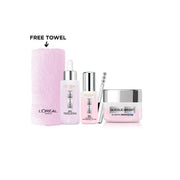 L'Oreal Paris Glycolic-Bright Skincare Set 15% Off with Free Towel-1
