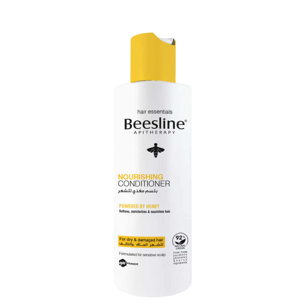 Beesline Nourishing Conditioner for Dry Damaged Hair Enriched with Natural Beeswax Botanical Extracts Hydrates Softens Strengthens-1