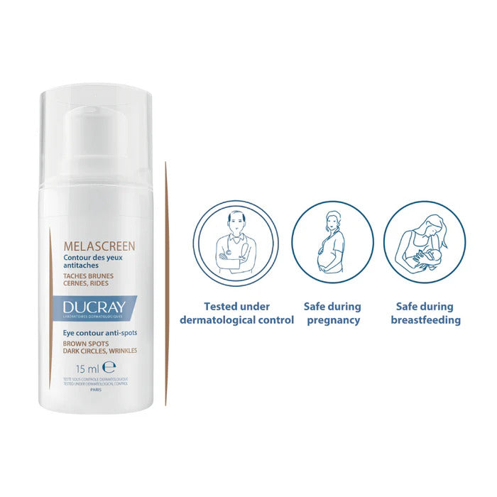 Ducray Melascreen Eye Contour For Hyperpigmented Skin 15ml – Targets Dark Circles, Spots, and Wrinkles-3