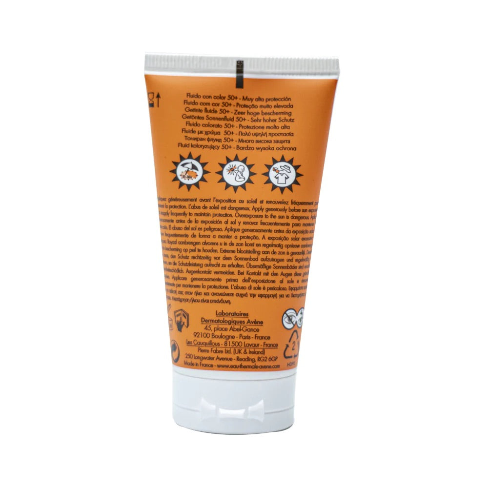 Avene Very High Sun Protection SPF 50+ Cream for Dry and Sensitive Skin 50ML - Gentle and Nourishing UV Defense-5
