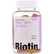 TRQ Biotin for Hair, Skin & Nails - 60 Gummies-1
