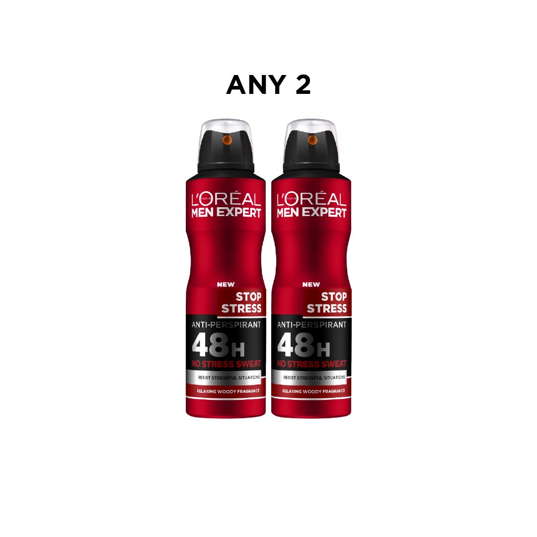 L’Oreal Men Expert Stop Stress Deodorant | Any 2 -20% Black Friday Deal-1