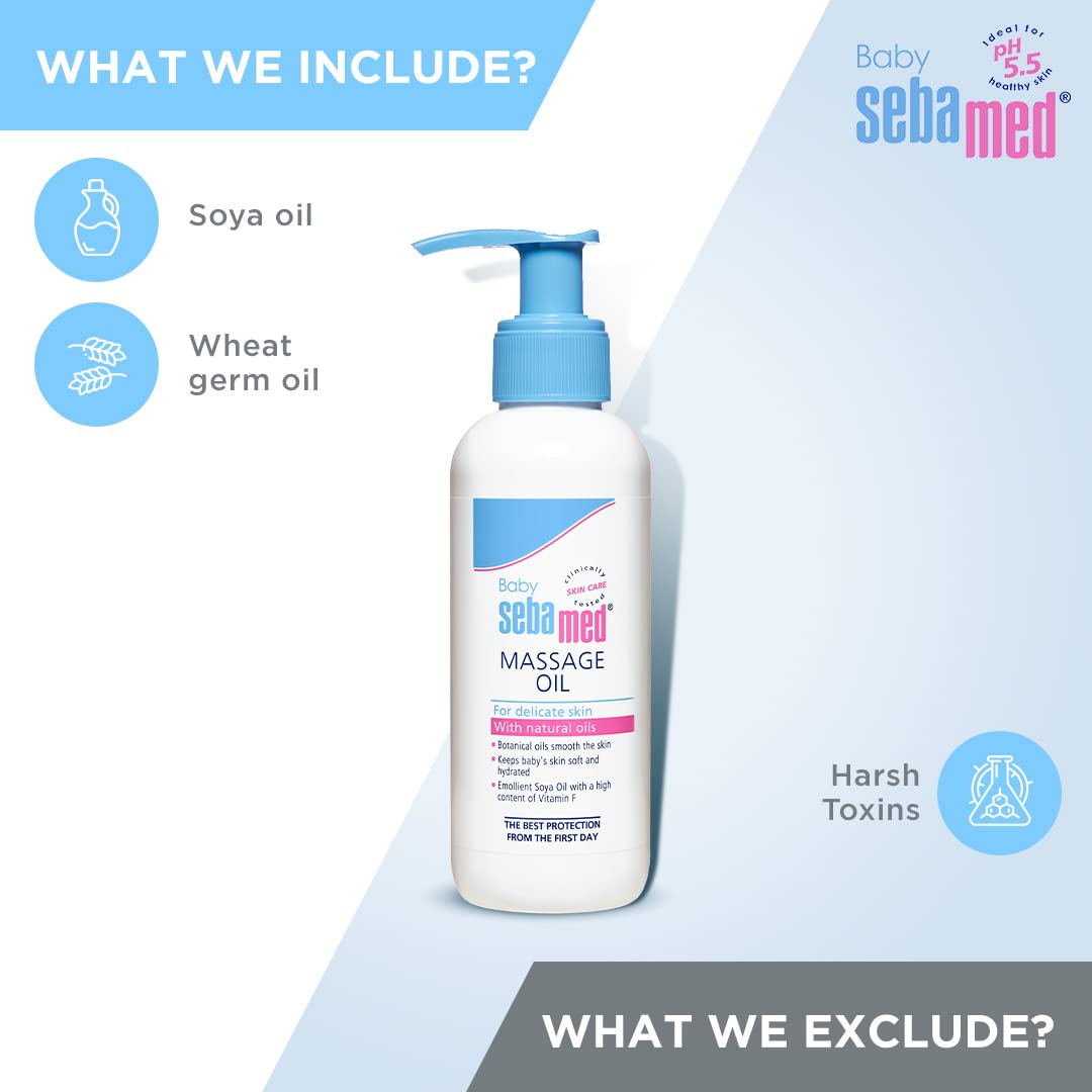 Sebamed Baby Soothing Massage Oil-5