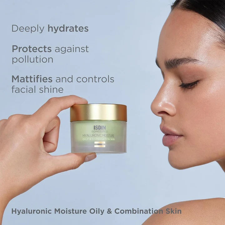 ISDIN Isdinceutics Hyaluronic Moisture Oily & Combination Skin 50g-4