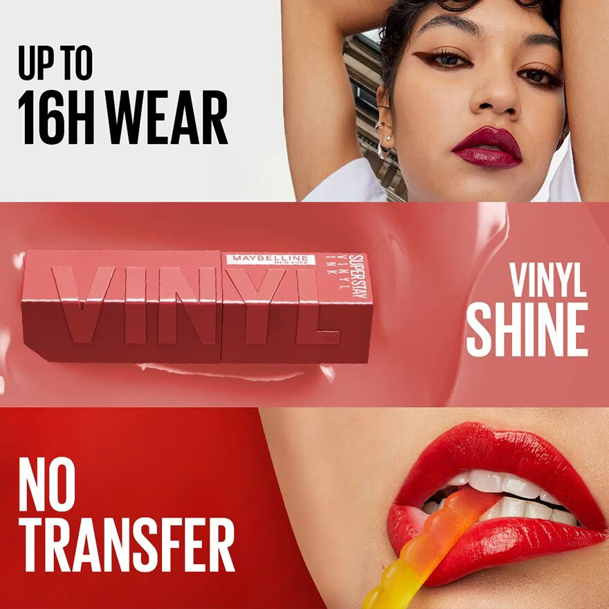 Maybelline SuperStay Vinyl Ink Liquid Lipstick – Long-Lasting, High-Shine Color-4