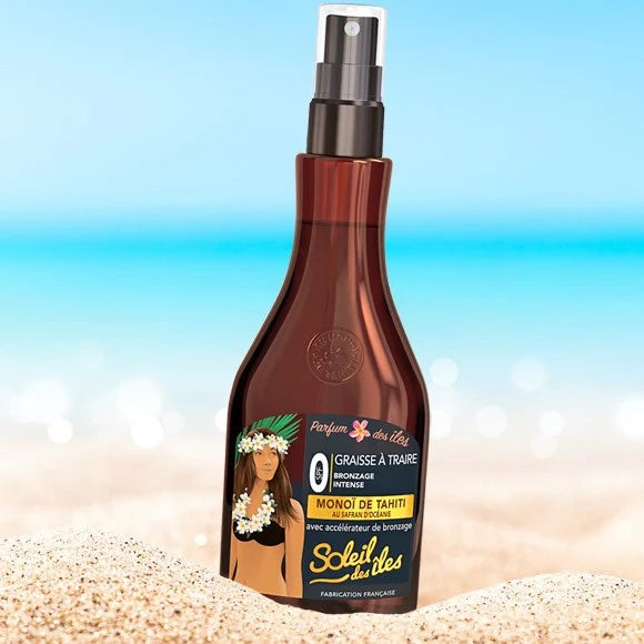 Soleil Des Îles Tanning Dry Oil with Tahitian Monoi and Réa SPF 0 - 150ml-2