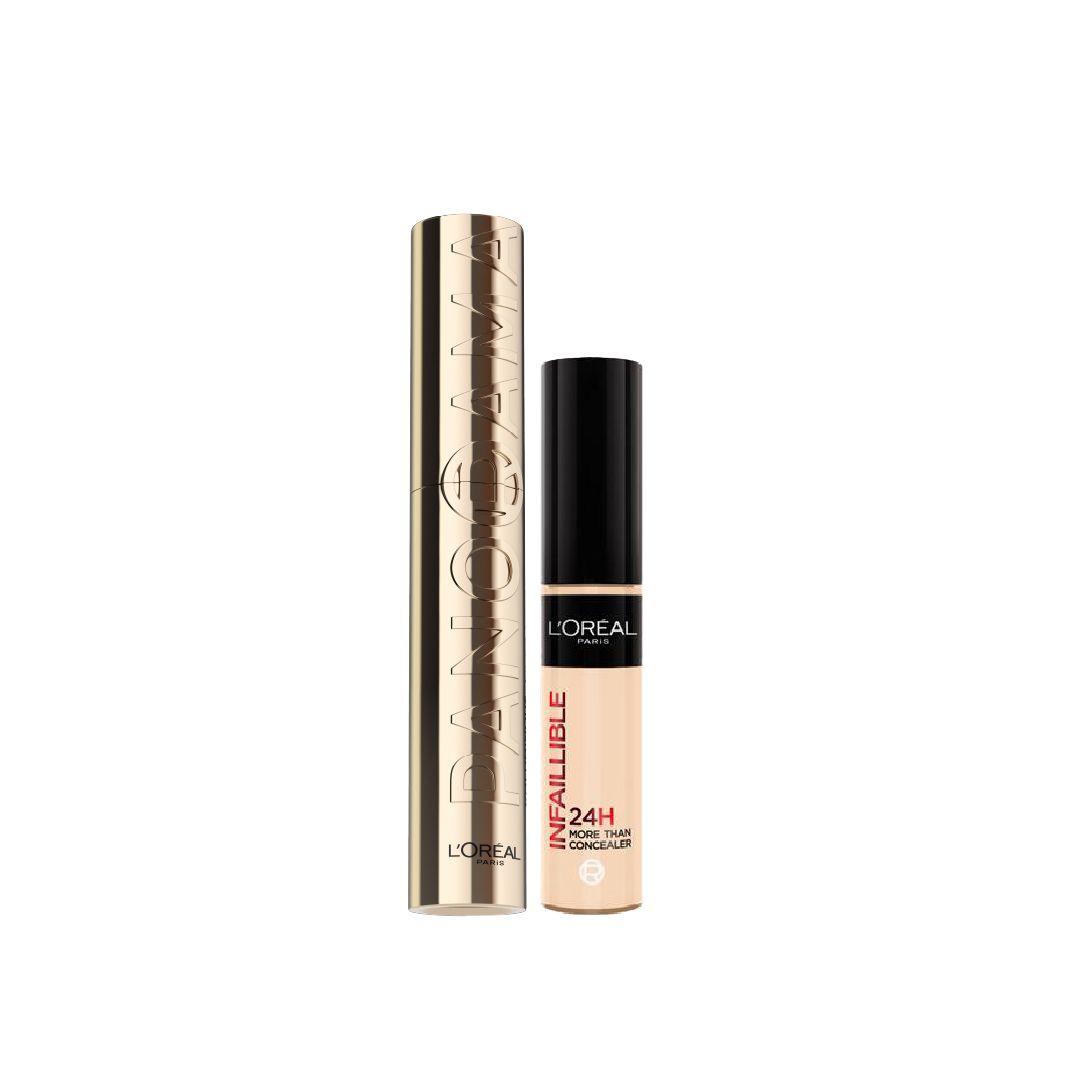 L’Oreal Paris Panorama Mascara + L’Oreal Paris Infaillible 24H More Than Concealer Get 20% Off-1