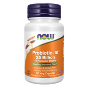 NOW Probiotic-10 25 Billion 30 Veg Capsules