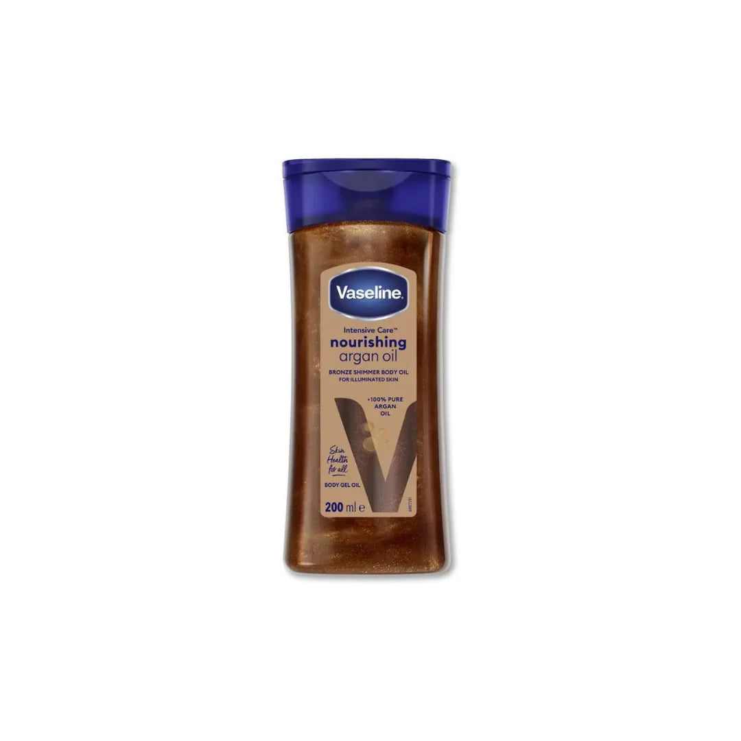 Vaseline Intensive Care Nourishing Argan Oil Bronze Shimmer Body Oil 200ml