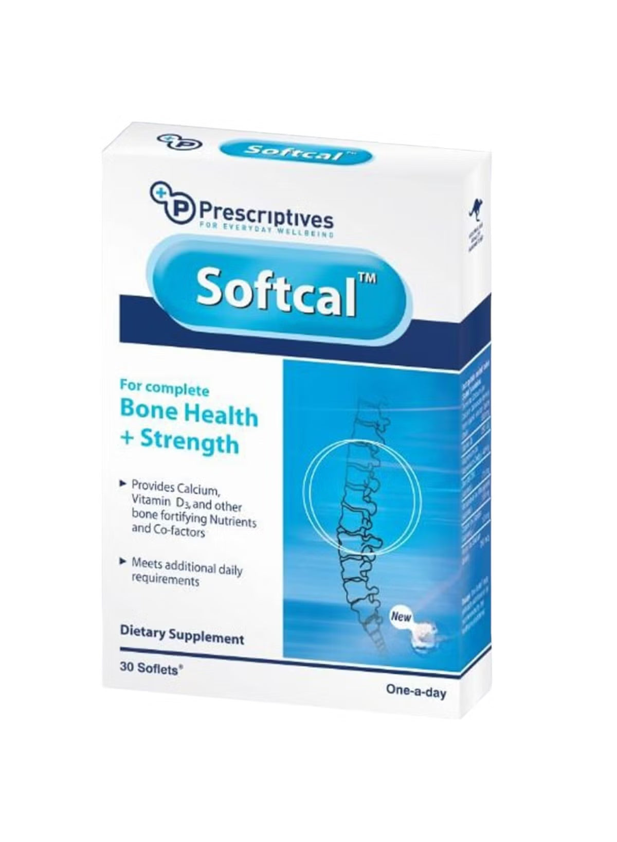 Softcal Bone Health & Strength Supplement 30 Soflets-1