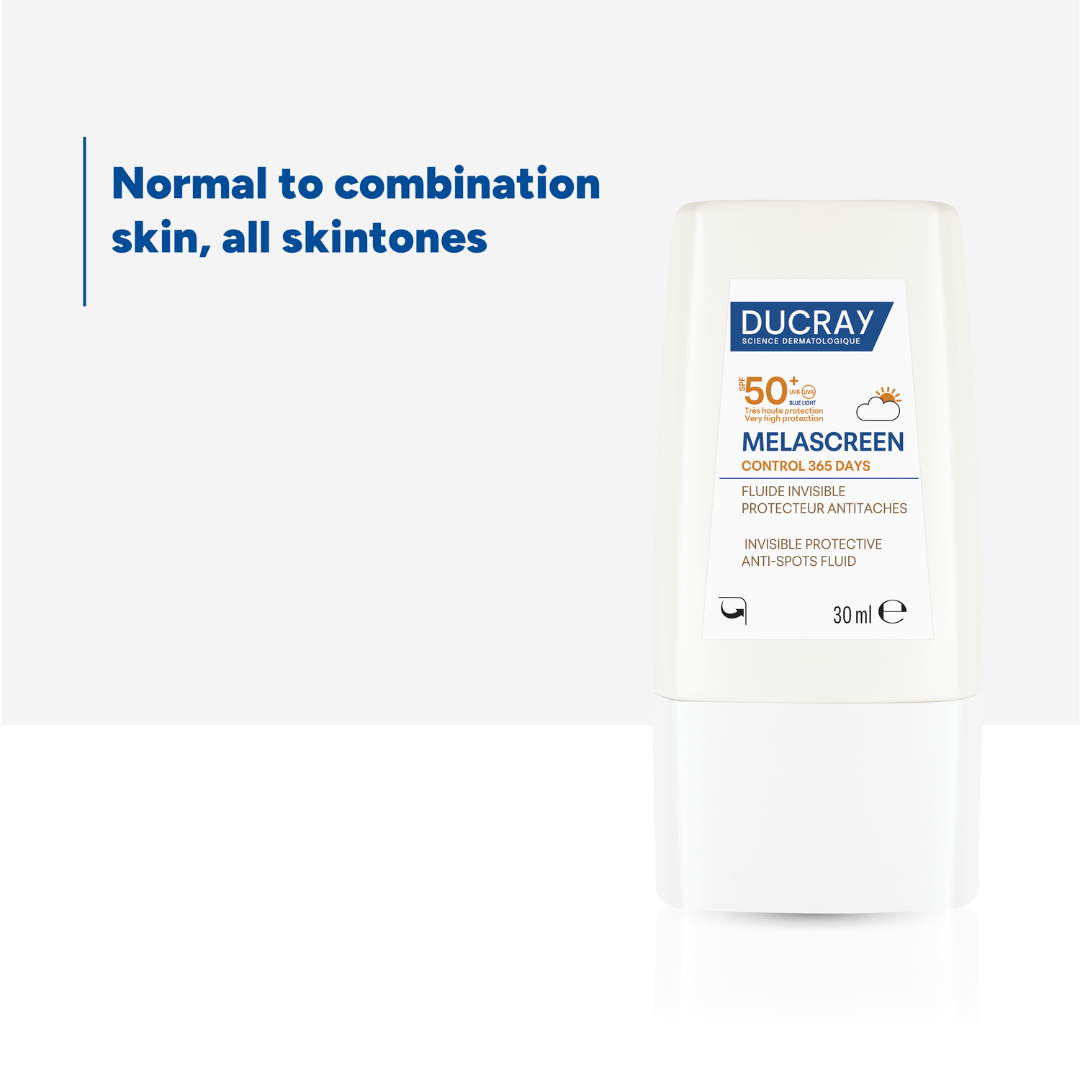 Ducray Melascreen SPF50+ Protective Anti-stain Fluid Invisible for pigmented skin 30ml
