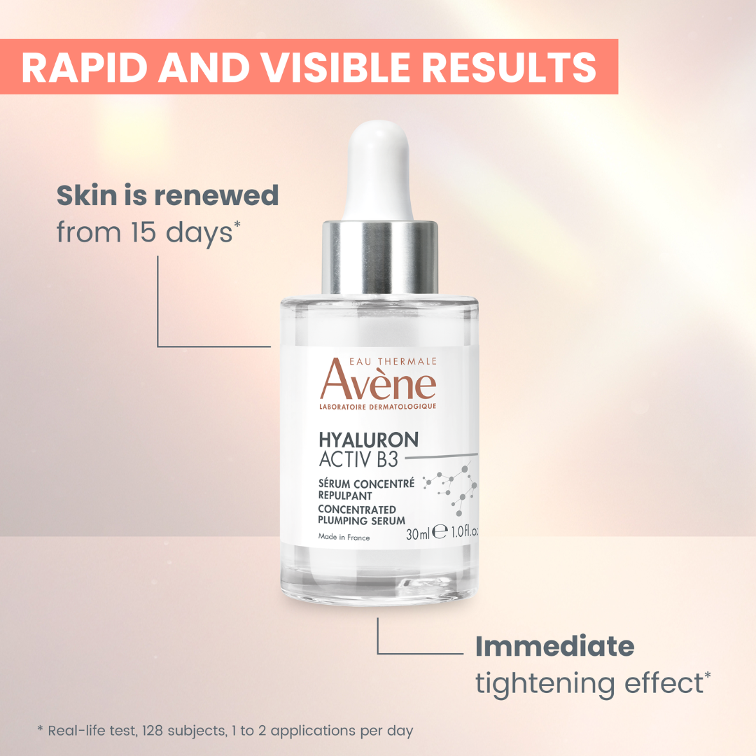 Avene Hyaluron Activ B3 Plumping Serum 30ml + Avene Hyaluron Activ B3 Cell Renewal Cream 7ml Get Free – Plumping & Hydration Set