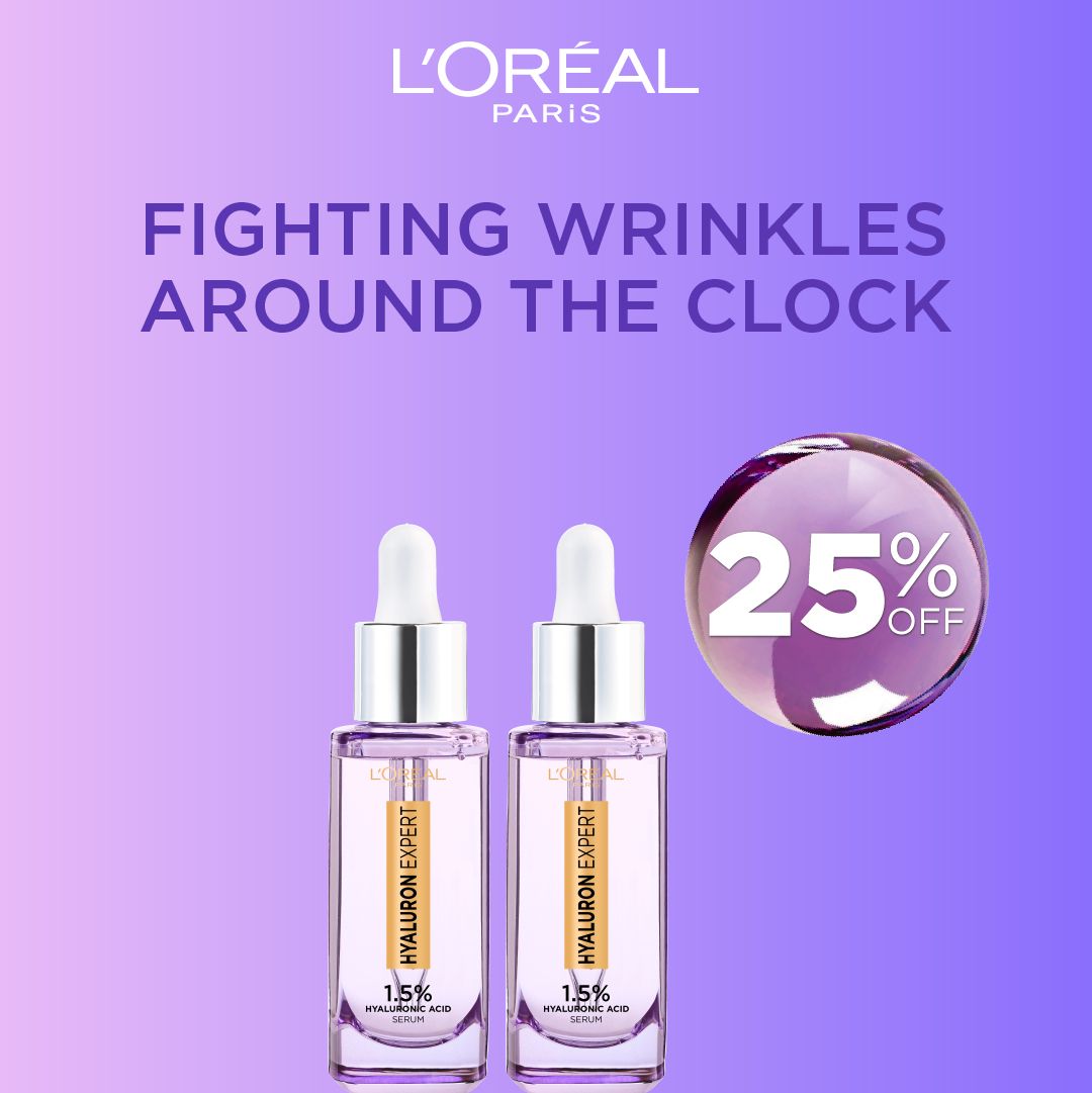 L’Oreal Hyaluron Expert Serum 1.5% Hyaluronic Acid 25% OFF-2