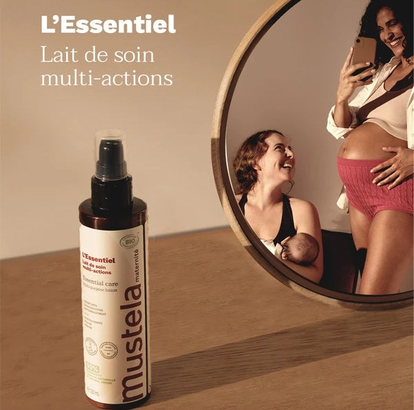 Mustela Essential Care Multi-Purpose Lotion 200ml | Certified Organic Skincare for Pregnancy and Postpartum-4