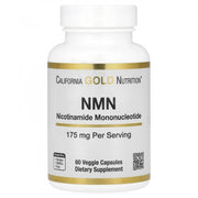 California Gold Nutrition NMN 175mg 60 Veggie Capsules | Cellular Energy Support Supplement