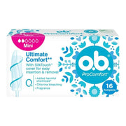 o.b. ProComfort Mini Tampons 16 Pieces with SilkTouch Cover for Light Flow-1