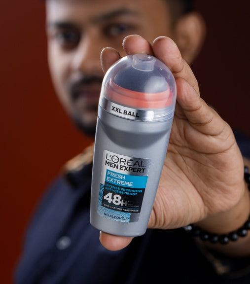 L’Oreal Men Expert Fresh Extreme Roll-On Deodorant 50ml – 48H Cooling Protection-2