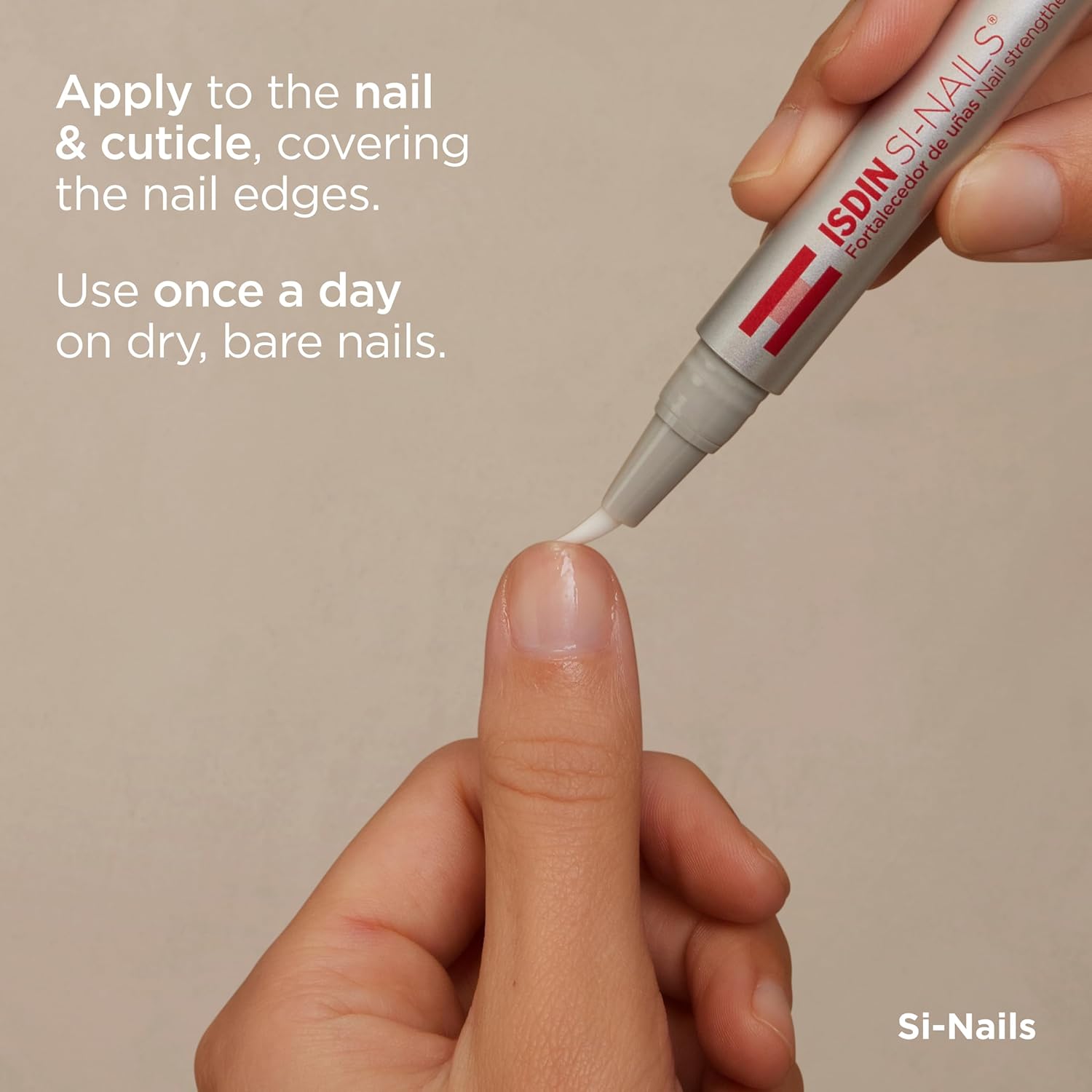 ISDIN Si-Nails Nail Strengthener 2.5ml  | Strengthening Treatment for Weak and Brittle Nails-5